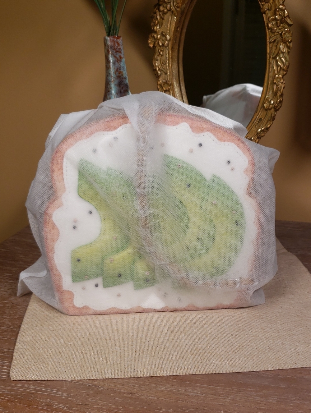A Toast To You Brunch Avocado Toast Beaded Crossbody Bag - Sold Out! NWT! - Picture 9 of 9